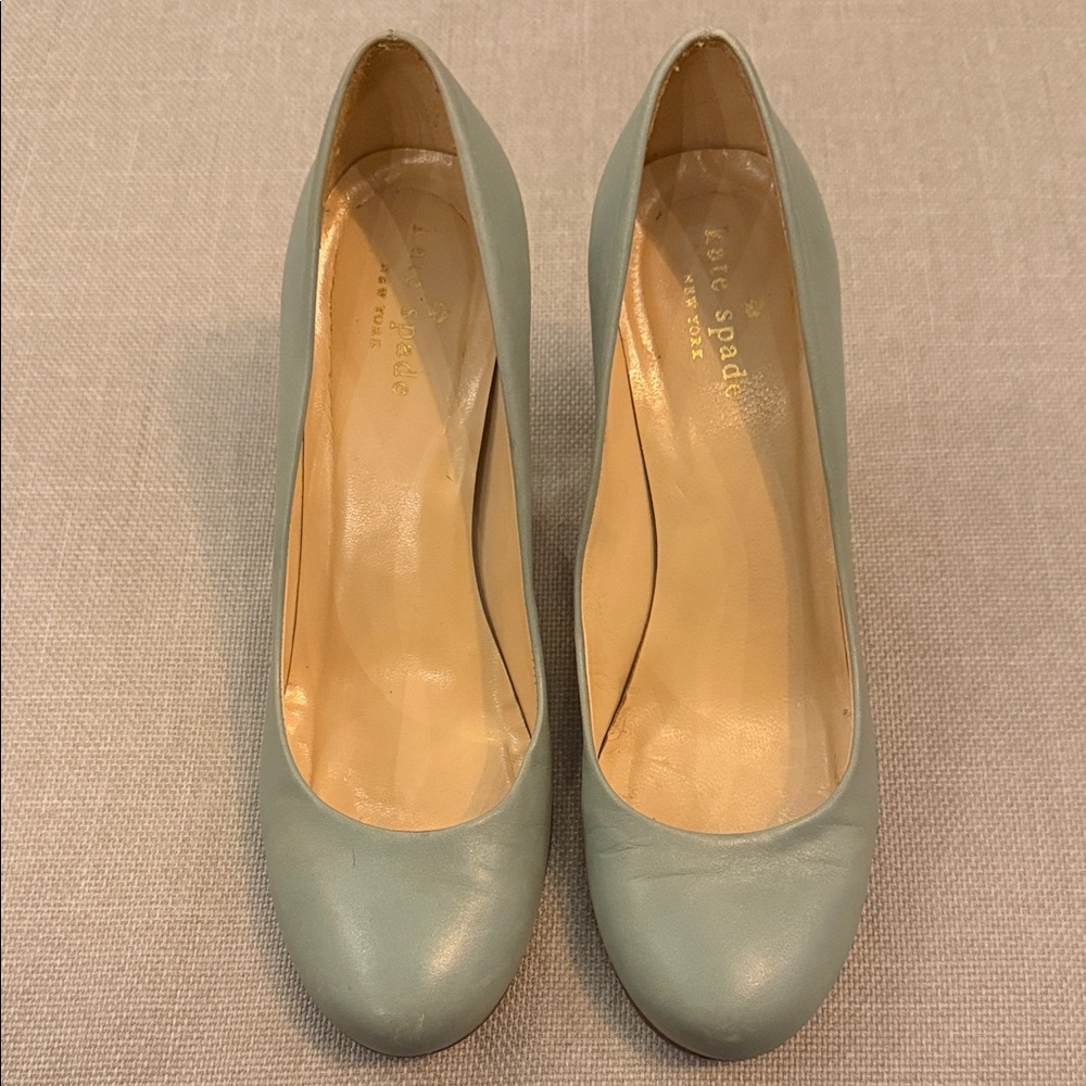 Kate Spade Leslie Women's Light Blue Heels - size 7.5